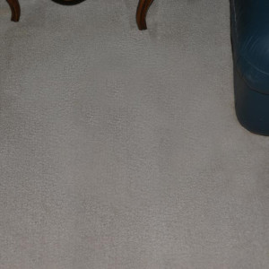 Amarillo dry carpet cleaning - coffee stain after